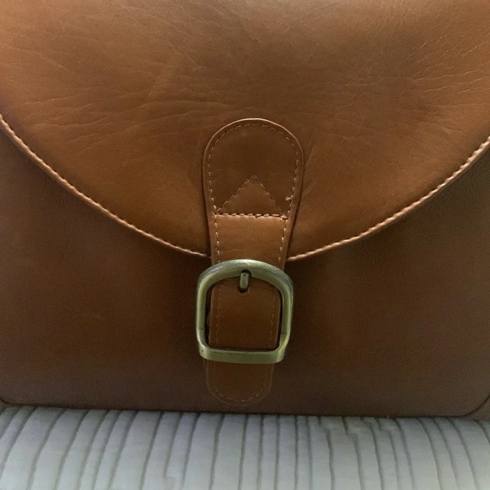 Claire Chase Laramie Leather Saddle Duffel Minimalist Quite Contemporary Travel